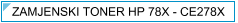 HP 78X / CE278X Zamjenski Toner - cijena 150 kn - TONER OUTLET Zagreb
