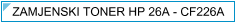 HP CF226A / HP 26A Zamjenski Toner - cijena - TONER OUTLET Zagreb