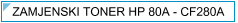 HP CF280A / 80A Zamjenski Toner - cijena - TONER OUTLET Zagreb