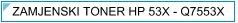 HP Q7553X / 53X Zamjenski Toner - cijena - TONER OUTLET Zagreb