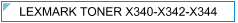 LEXMARK TONER X340-X342-X344 - cijena - trgovina Zagreb Hrvatska