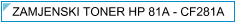 HP CF281A / 81A Zamjenski Toner - cijena - TONER OUTLET Zagreb