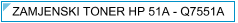 HP Q7551A / 51A Zamjenski Toner - cijena - TONER OUTLET Zagreb