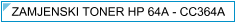 HP CC364A / 64A Toner - cijena - TONER OUTLET Zagreb