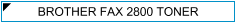 Brother FAX 2800 Zamjenski Toner - cijena 120 kn - TONER OUTLET Zagreb